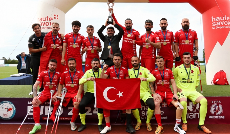 Dünya Kupası Yolundaki Ampute A Milli Takımı’nın Ana Sponsoru İstanbul Lider Koleji oldu