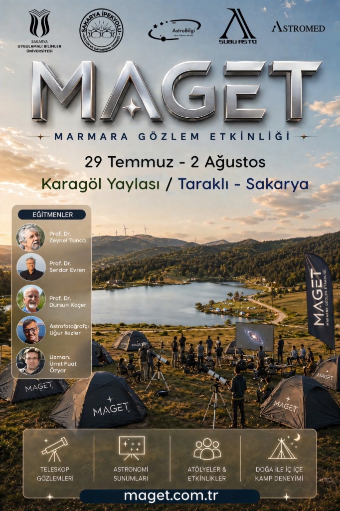 Sakarya, uzay gözleminde marka şehir olma yolunda