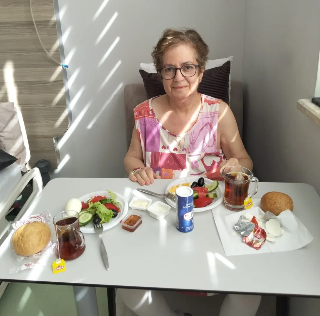 14 kiloluk tümör ameliyatı sonrası dikkat çeken iyileşme hikâyesi