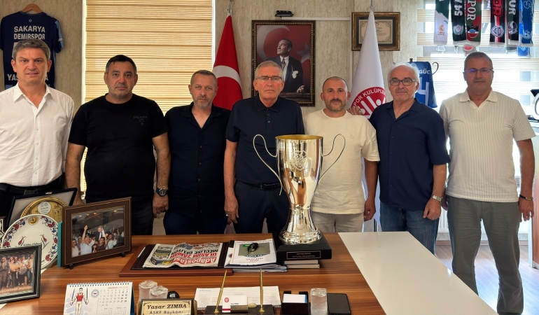 Avrupa Yolcusu Şampiyon Karasu 1933 Spor’dan ASKF’ye Ziyaret