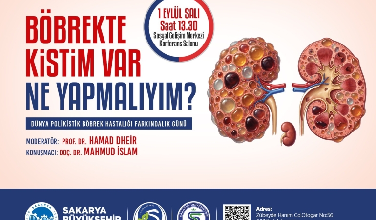 Polikistik böbrek hastalığına karşı farkındalık buluşması SGM’de