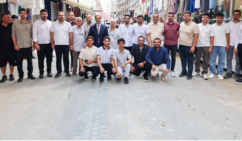 Başkan Alemdar, Semerciler’de esnaflarla buluştu:
