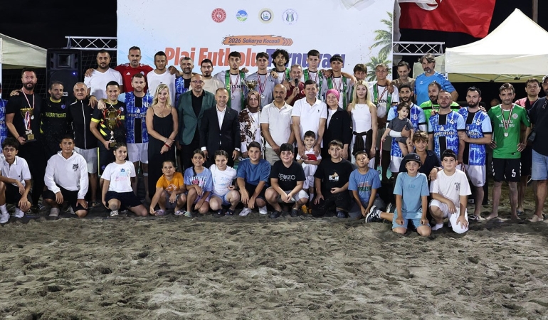 Kocaali Sahili’nde futbol şöleni kupayla noktalandı