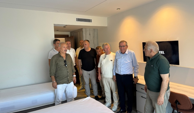 Sakarya ASKF Yönetiminden 15 Temmuz Spor Kompleksi’ne Ziyaret