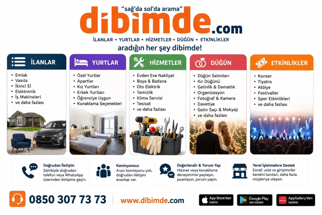 Aradığınız Her Şey ‘Dibimde’; tek platformda birçok hizmet 3 Aradığınız Her Şey ‘Dibimde’; tek platformda birçok hizmet