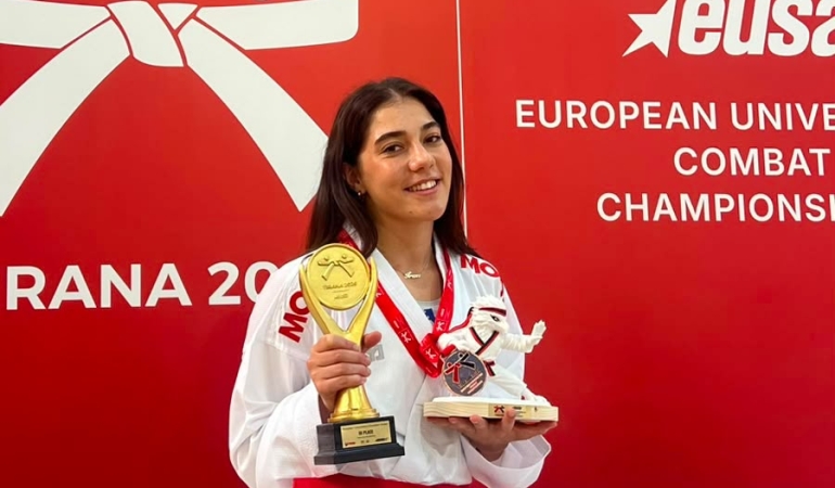 İrem Durmaz Avrupa Üçüncüsü