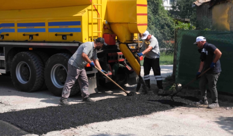 Asfalt Şantiyesi Kuruldu, Adapazarı’nda Çalışmalar Tam Gaz