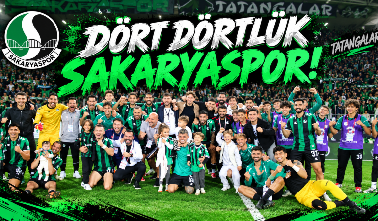 Sakaryaspor’dan Dört Dörtlük Başlangıç: Kütahyaspor’u 2-0 Devirdi