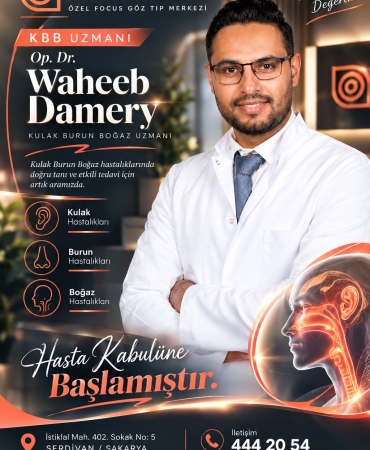 Kulak Burun Boğaz Hastalıkları Uzmanı Dr. Waheeb Damery2