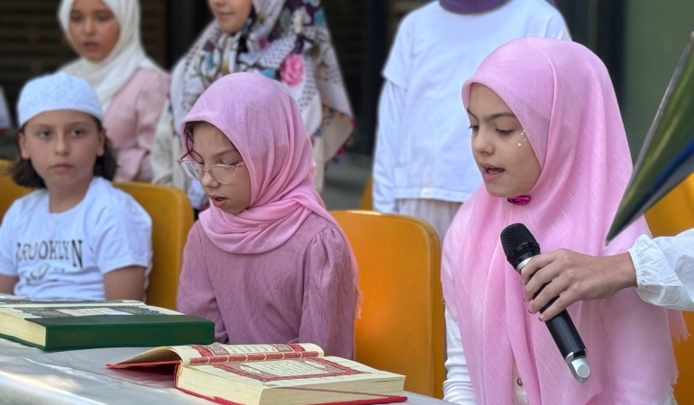 Büyükşehir’in Kur’an ve Değerler Atölyesi’nde anlamlı final