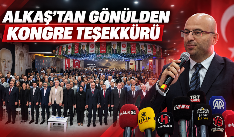 SALONLARA SIĞMAYAN COŞKUYU ALKAŞ‘TAN GÖNÜLDEN TEŞEKKÜR MESAJI
