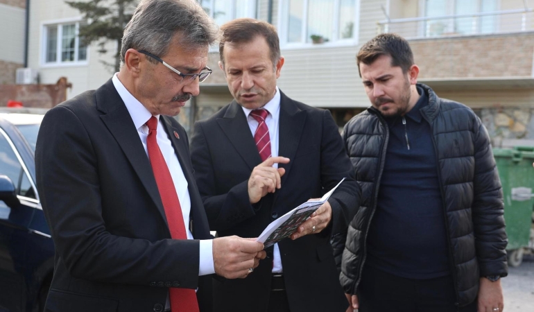 ERENLER BELEDİYESİ ERTUĞRUL GAZİ CADDESİNİ ASFALT İLE YENİLİYOR