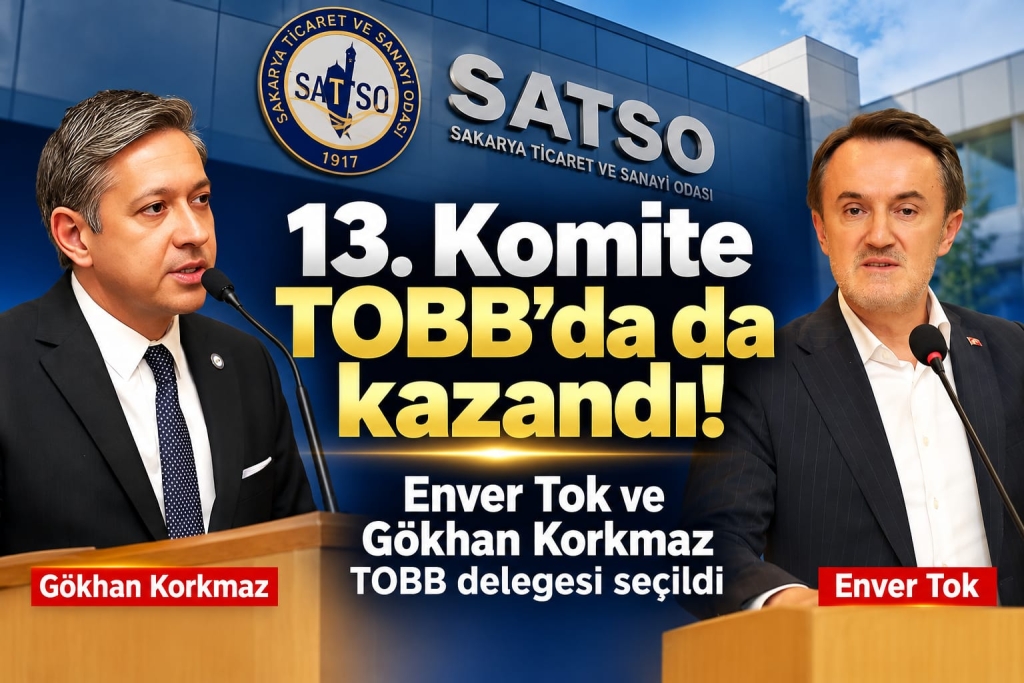 13.Komite TOBB’da da kazandı!; Enver Tok ve Gökhan Korkmaz TOBB delegesi seçildi 1 13.Komite TOBB’da da kazandı!; Enver Tok ve Gökhan Korkmaz TOBB delegesi seçildi