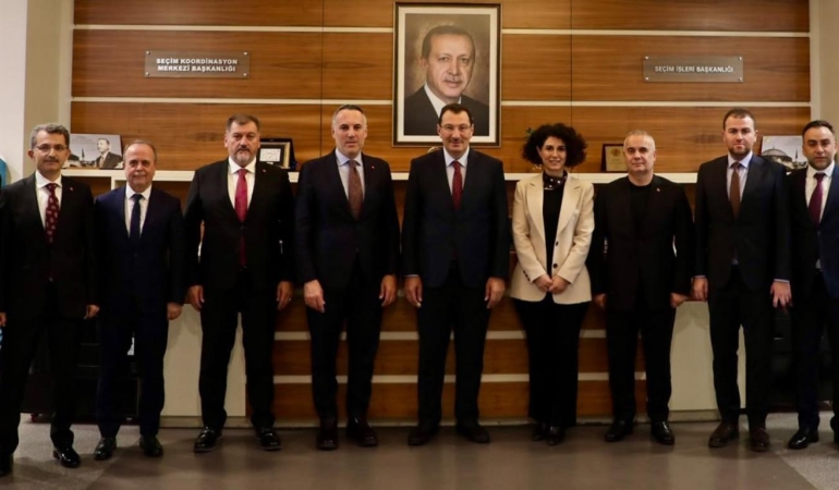 Tever ve Yönetimi Genel Başkan Yardımcılarıyla Bir Araya Geldi