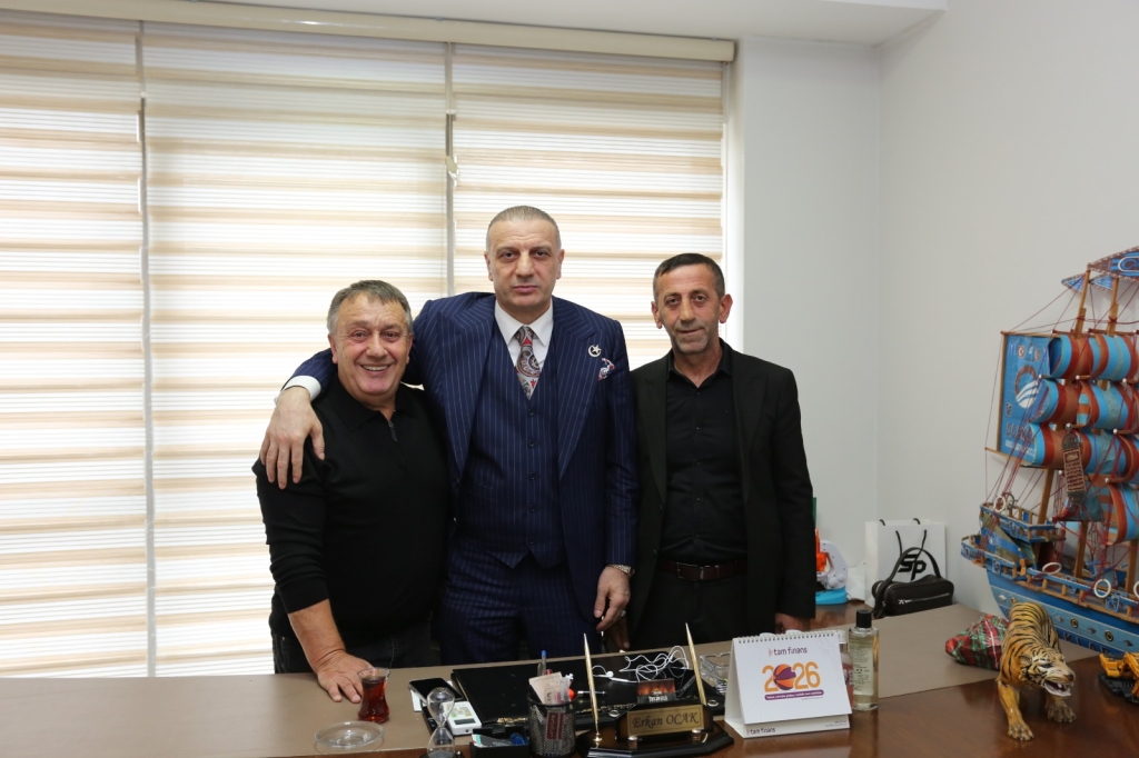 İsmail Türüt ve Selahattin Yılmaz’dan Erkan Ocak’a ziyaret