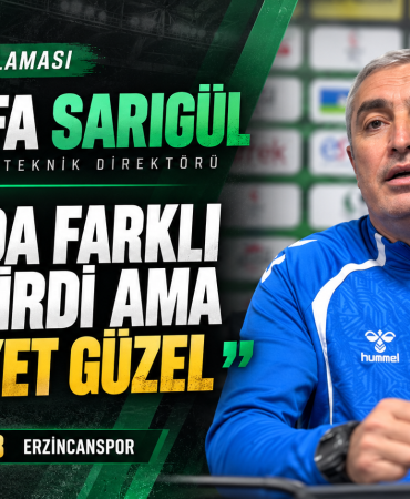Mustafa Sarıgül’den maç sonu açıklaması