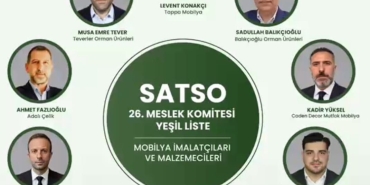 SATSO 26. Meslek Komitesi’nde Levent Konakçı ve Yeşil Liste’den güçlü temsil hedefi