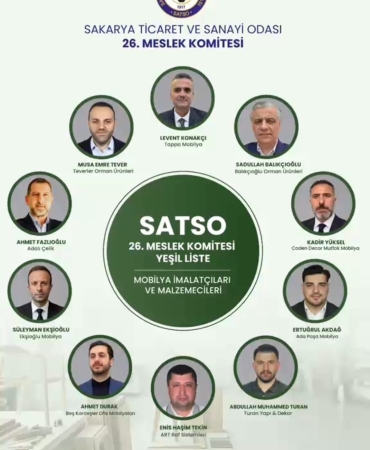 SATSO 26. Meslek Komitesi’nde Levent Konakçı ve Yeşil Liste’den güçlü temsil hedefi