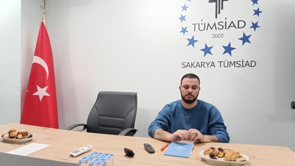 Sakarya TÜMSİAD'da Gazze’nin sesi yükseldi; İslam Asalya yaşadıklarını anlattı