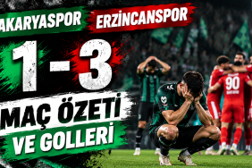 Sakaryaspor 1-3 Erzincanspor Maç Özeti