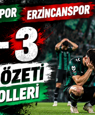 Sakaryaspor 1-3 Erzincanspor Maç Özeti