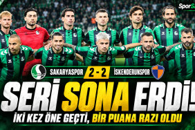 Sakaryaspor’da seri sona erdi