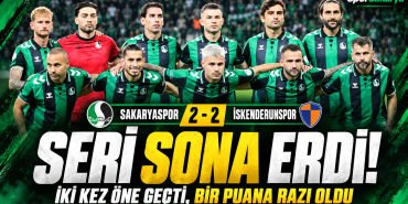 Sakaryaspor’da seri sona erdi