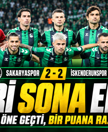 Sakaryaspor’da seri sona erdi