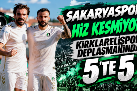 Sakaryaspor’un Hız Kesmeden Zaferi