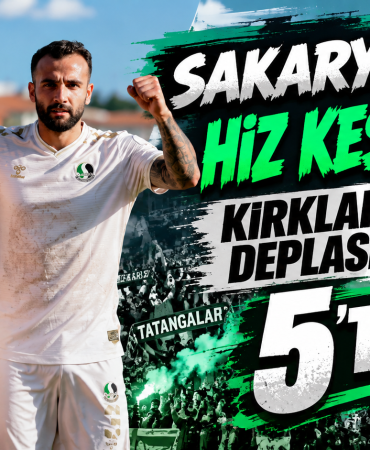 Sakaryaspor’un Hız Kesmeden Zaferi
