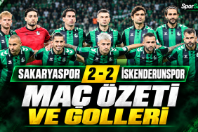 Sakaryaspor–İskenderunspor 2-2 maç özeti